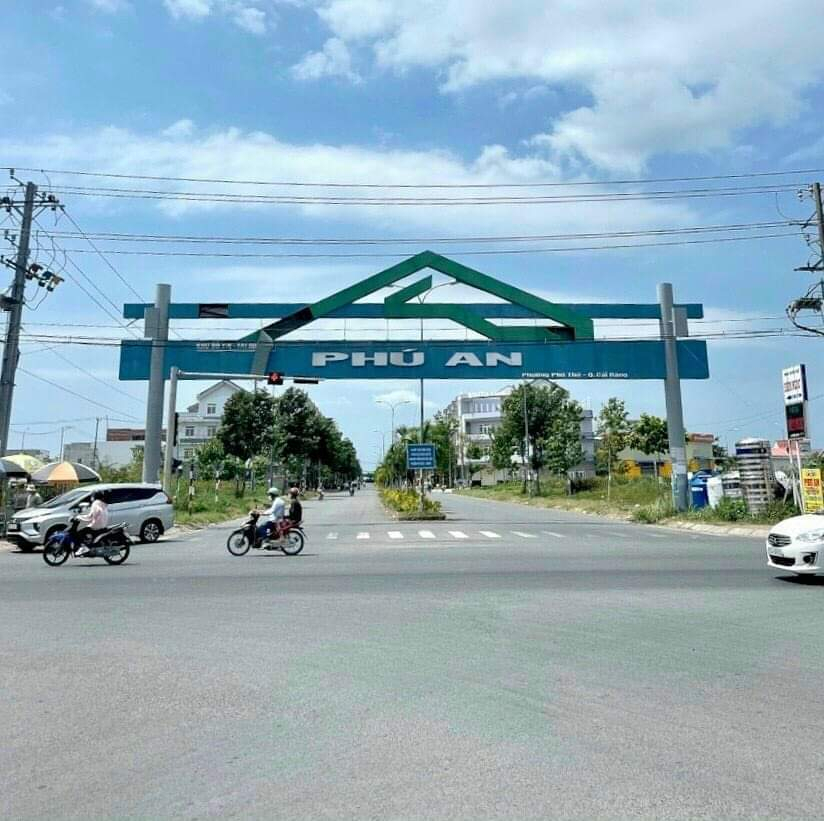 BÁN NỀN ĐẸP kế góc 90m2 đường B2 khu phú An, Cái răng, Cần thơ